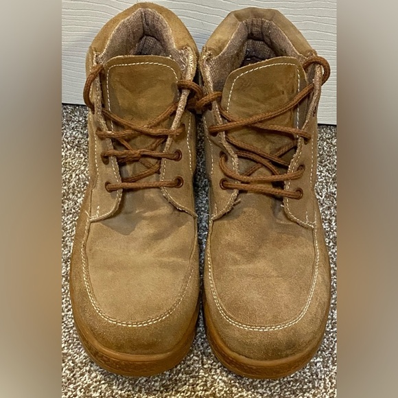 Dunham Vtg Mens Chukka Boot Tan Leather Size 9D main image 6